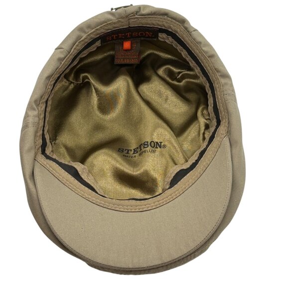 Stetson Cambridge All-Weather Ivy Cap Mens Beige - Picture 5 of 7